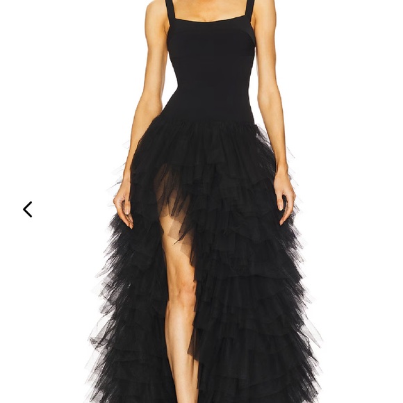 Lovers & Friends Bowie Gown Black Sz M - Picture 4 of 7